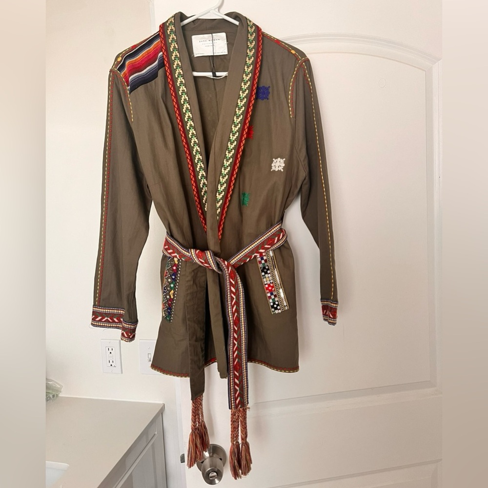 Zara Embroidered Jacket - Picture 2 of 5